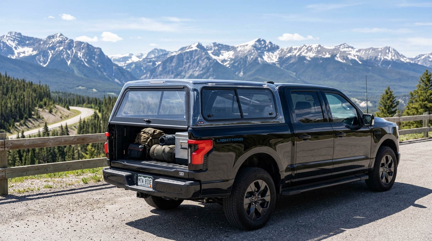 Off-road 4x4 pickup arazi aracı arka kasası aerodinamik şeffaf polikarbon hardtop kapatma